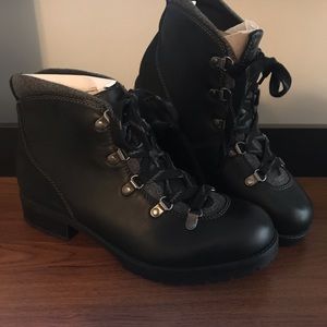 Clarks faralyn alpha lace up ankle boots